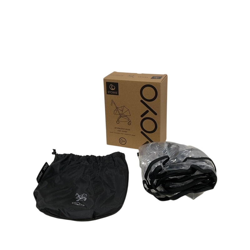 Stokke YOYO 0+ Newborn Pack Rain Cover, Black