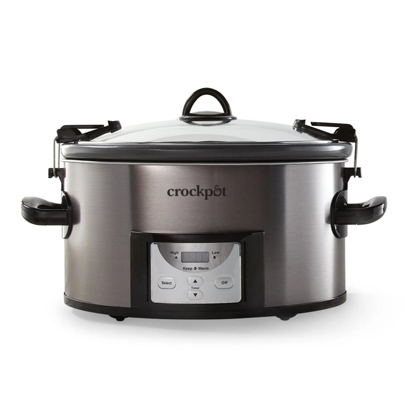 7qt Cook & Carry Programmable Easy-Clean Slow Cooker