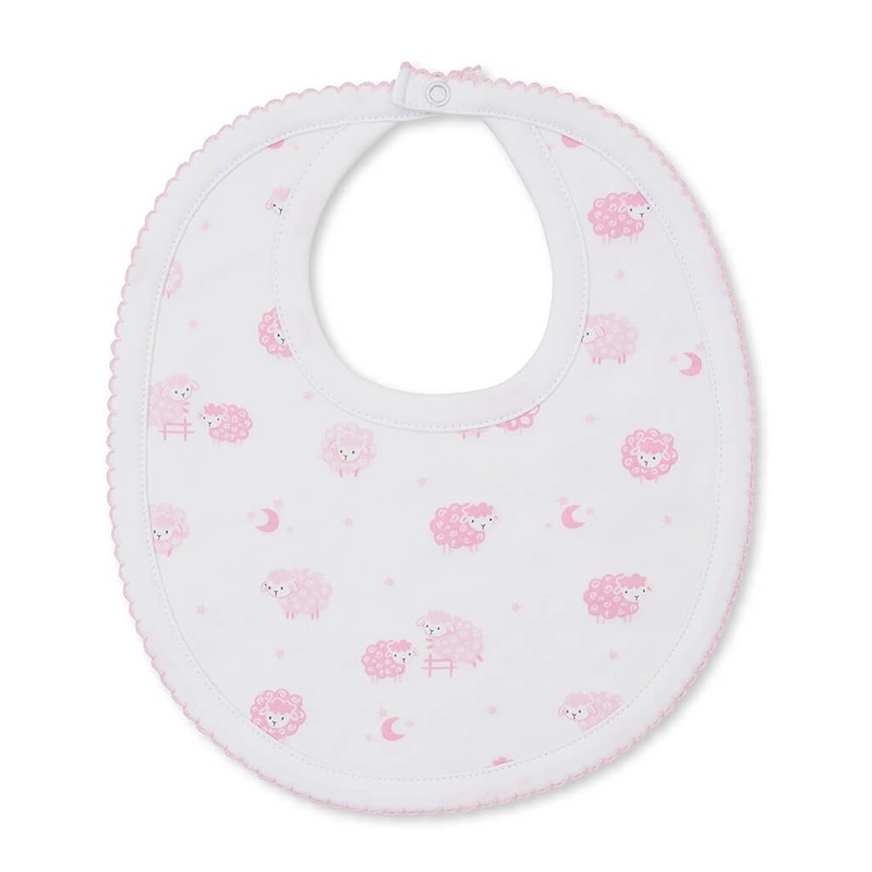 Bib – Baa Baa Baby Sheep – Pink