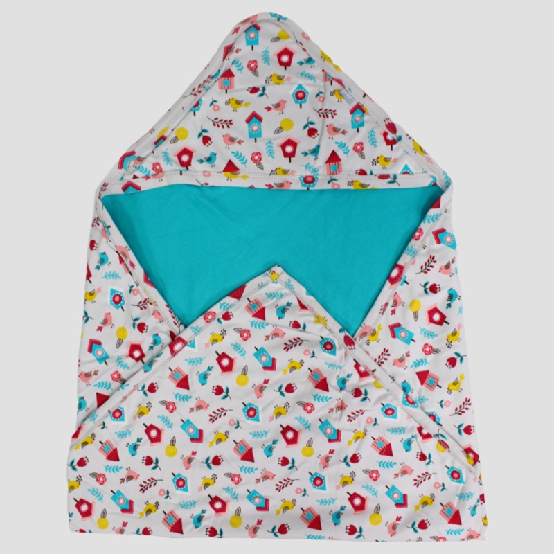 Bird Houses Baby Blanket