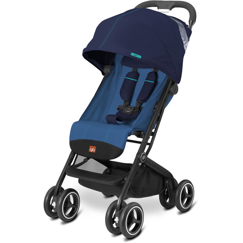 GB Qbit Plus Compact Stroller – Sea Port Blue