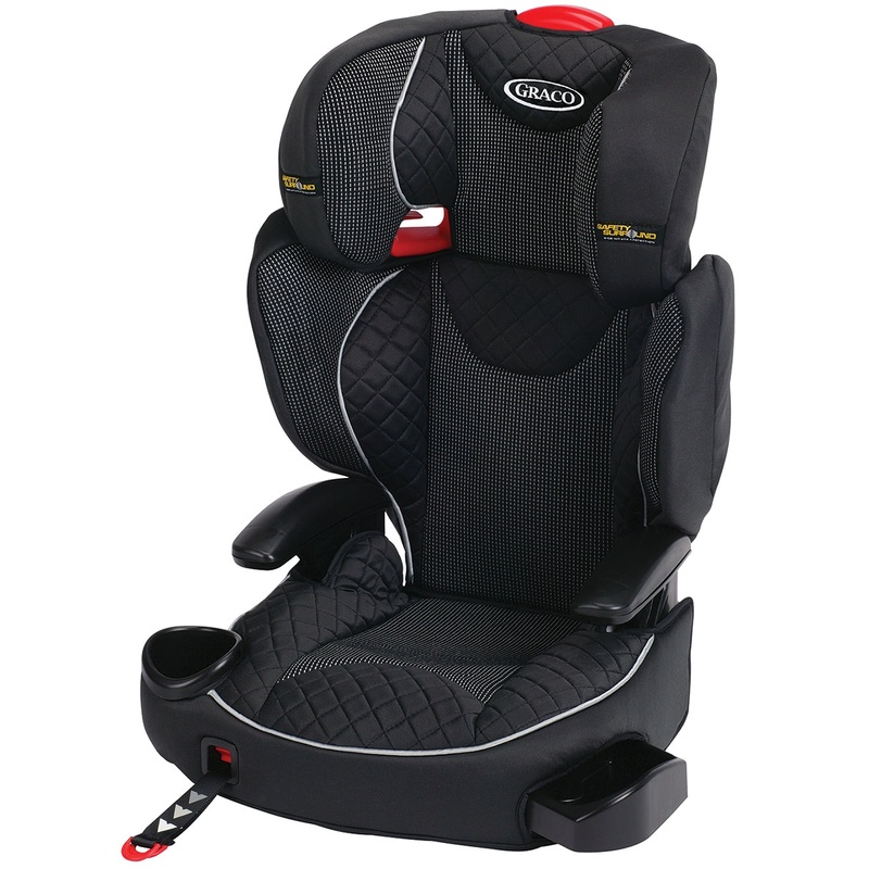 Graco AFFIX Highback Belt Positioning Booster Car Seat with Safety Surround and Latch System – Stargazer
