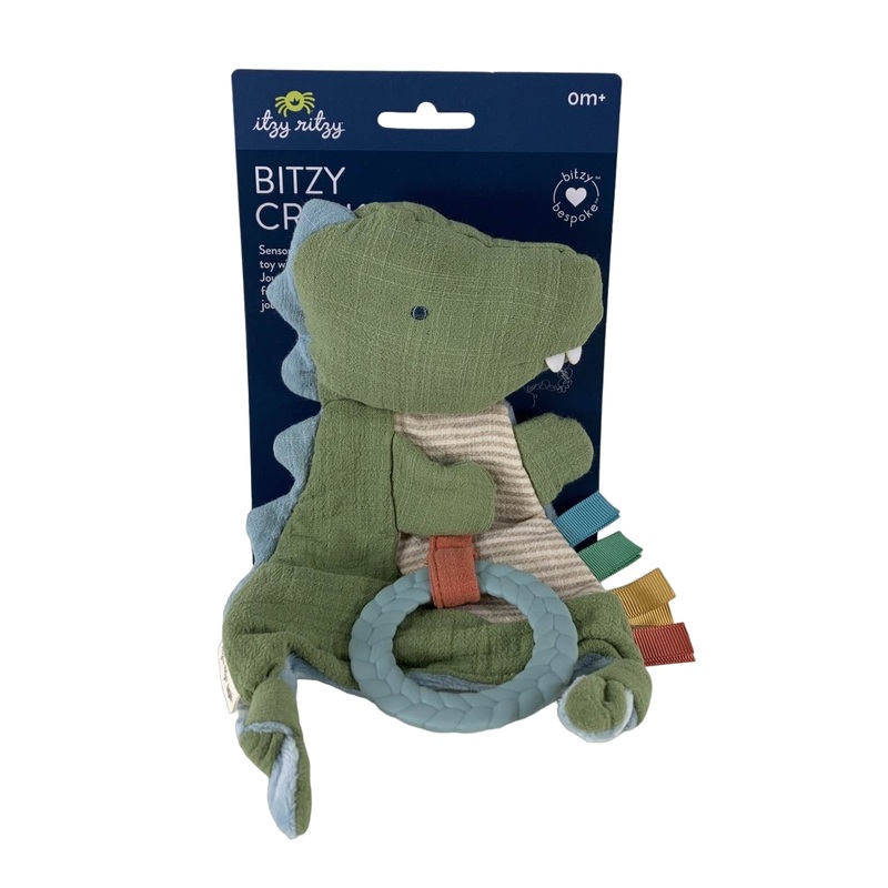 Itzy Ritzy Bitzy Crinkle Toy, Dinosaur
