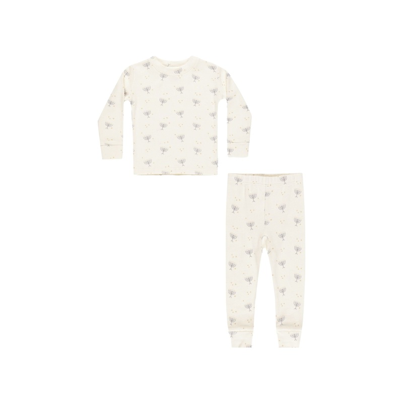 Rylee + Cru Organic Long Sleeve Pajama Set – Hanukkah