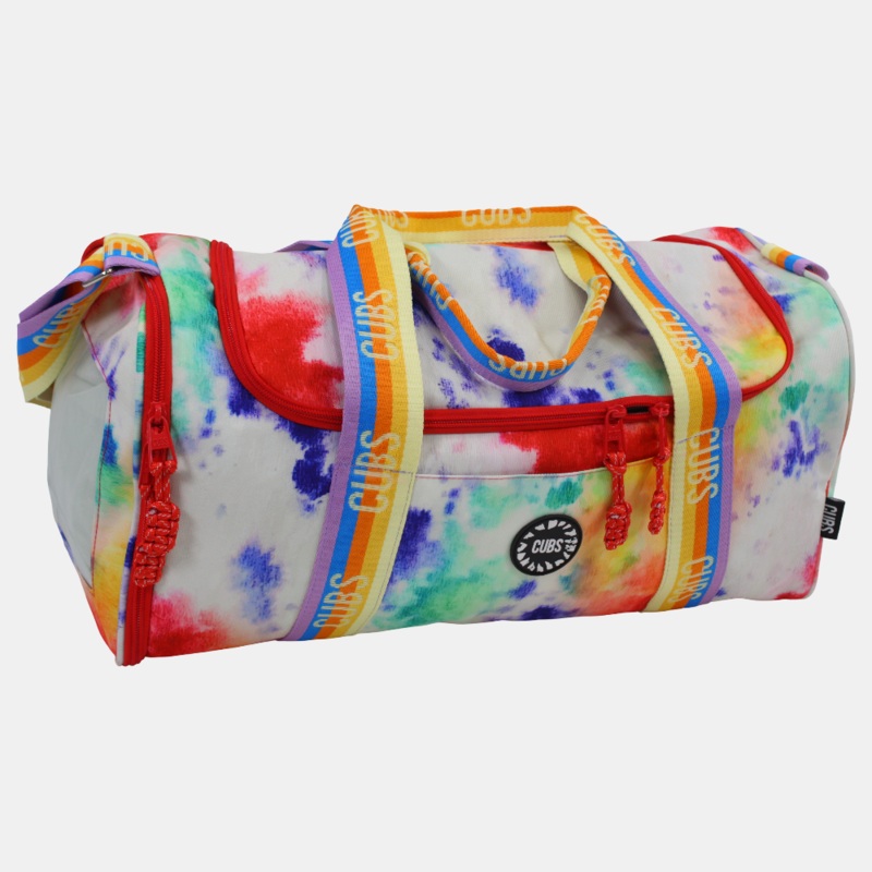 Smudged Paint Large Duffel One Side Pocket
