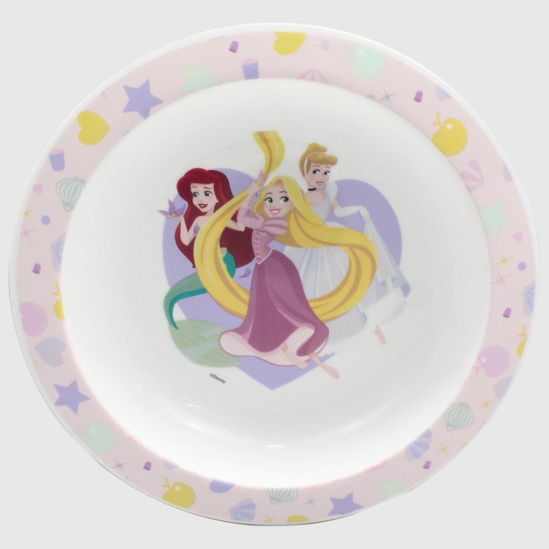 Stor Princess Kids Microwave-Safe Deep Plate