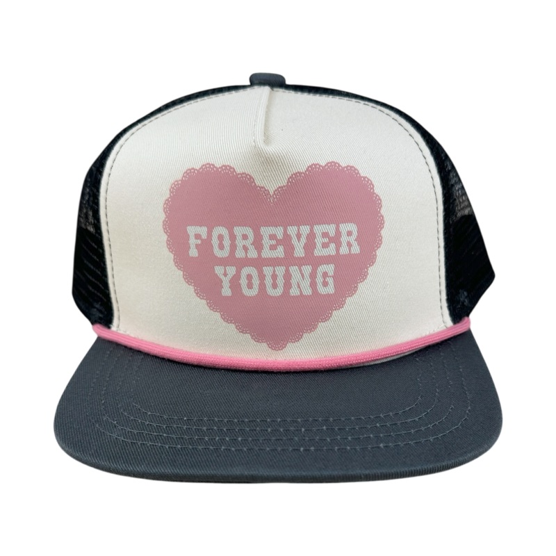 Tiny Whales Forever Young Trucker Hat