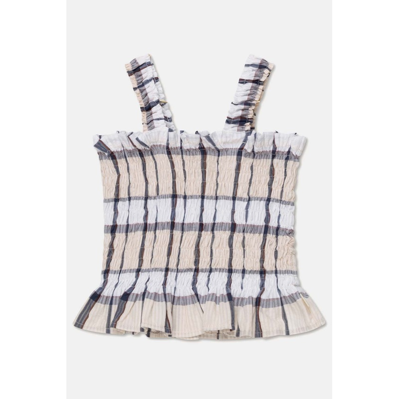 Top – Unique Plaid