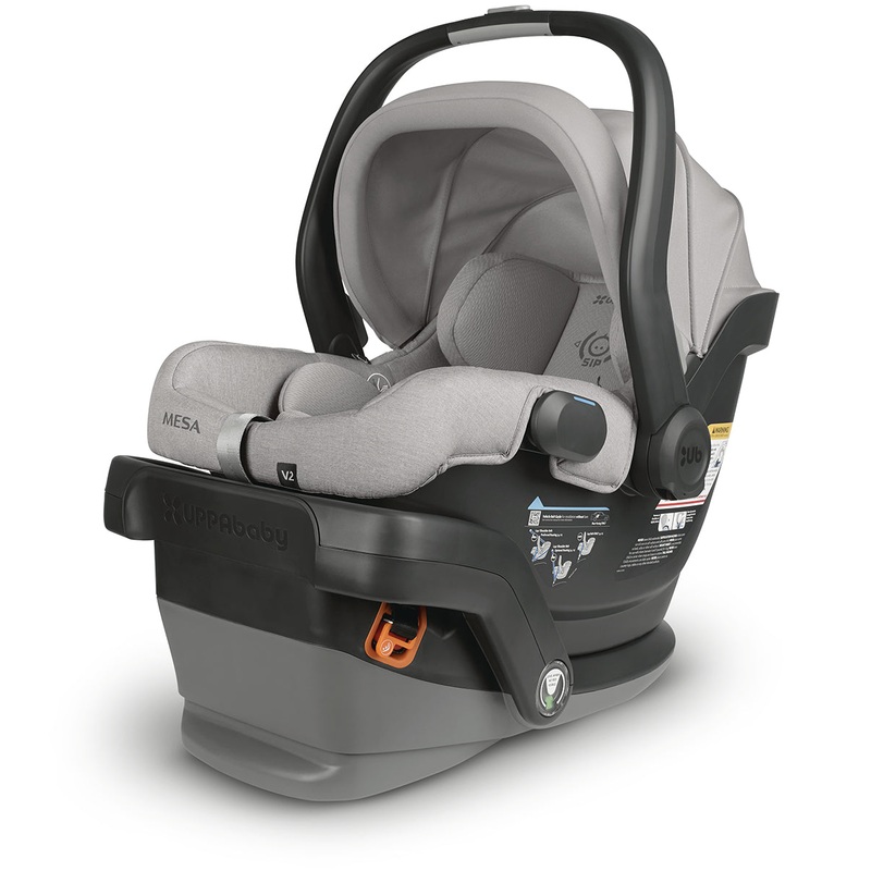 UPPAbaby OPEN BOX MESA V2 Lightweight Infant Car Seat – Stella (Grey Melange)