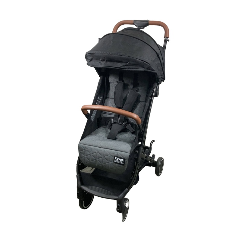 Vevor Standard Baby Stroller, Black, 2024