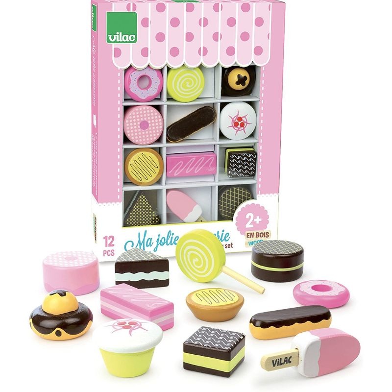 Wooden Pastries Set