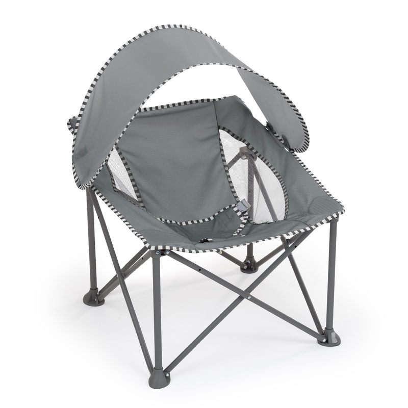 Bright Starts Pop ‘N Chill Travel Seat – Grey