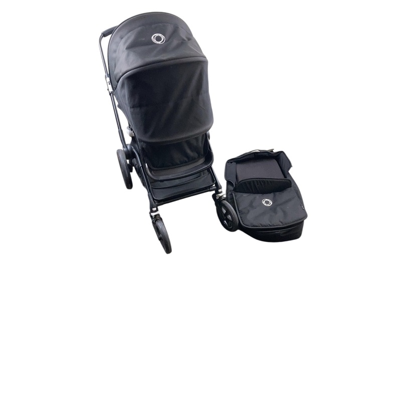 Bugaboo Fox 3 Stroller, 2021, Black, Midnight Black, Midnight Black