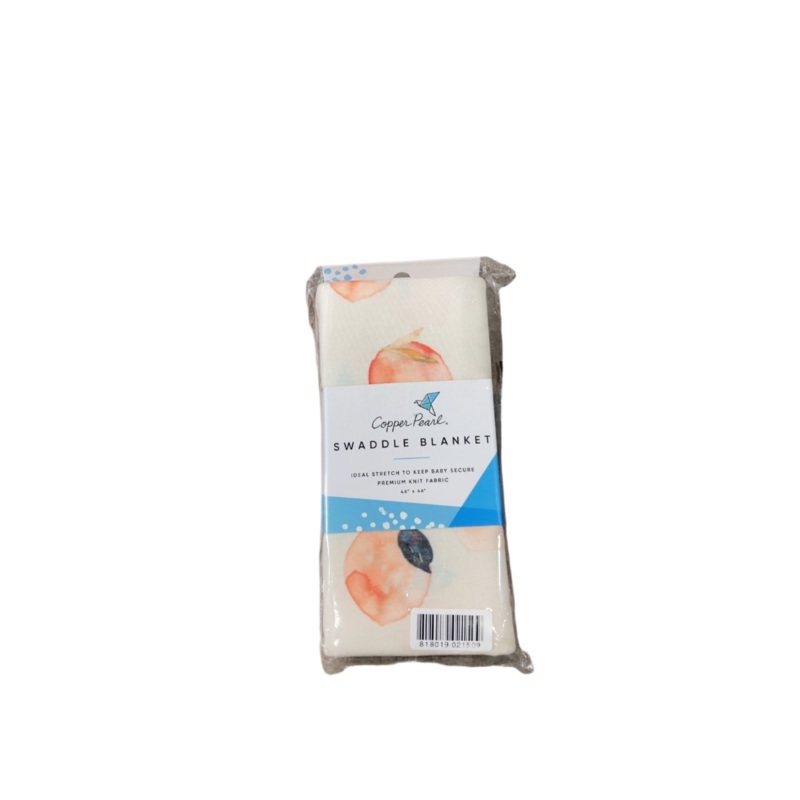 Copper Pearl Knit Swaddle Blanket, Caroline