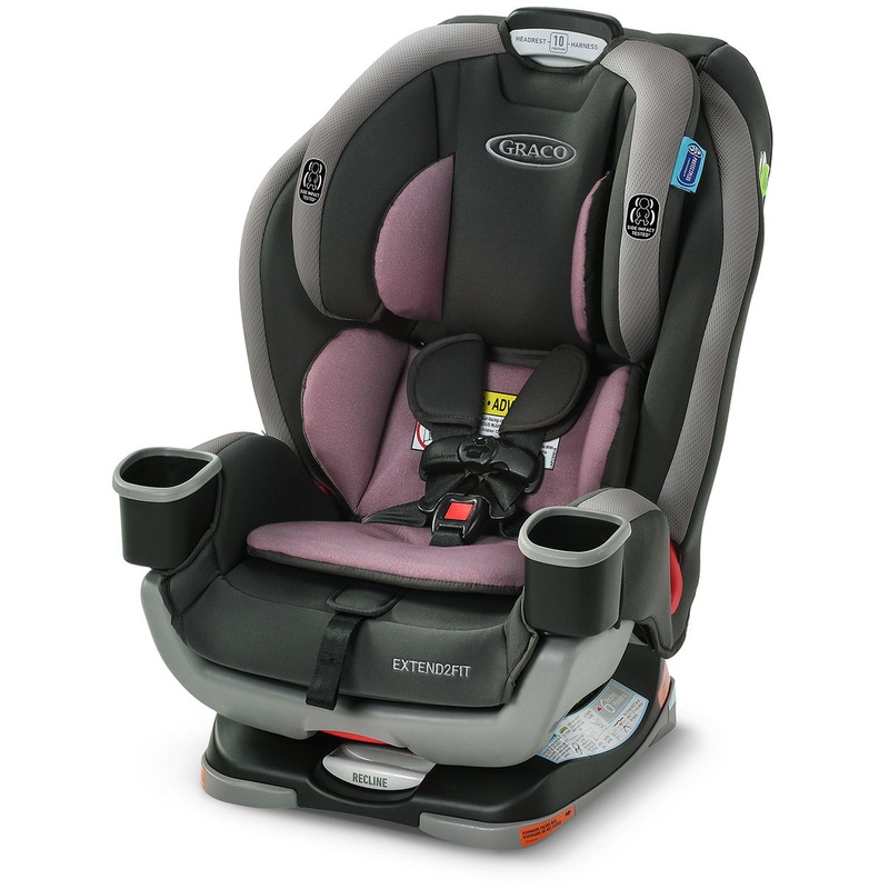 Graco Extend2Fit 3-in-1 All-in-One Convertible Car Seat – Norah