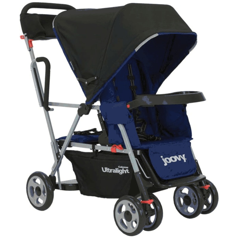 Joovy Caboose Ultralight in Blueberry with Parent Organizer