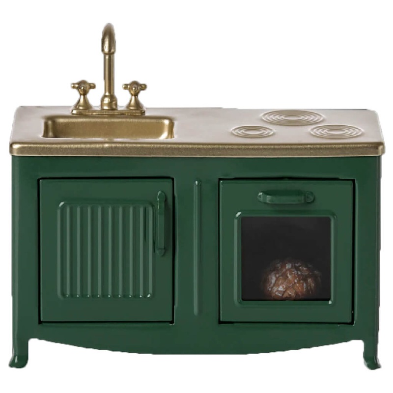 Mouse Kitchen Dark Green