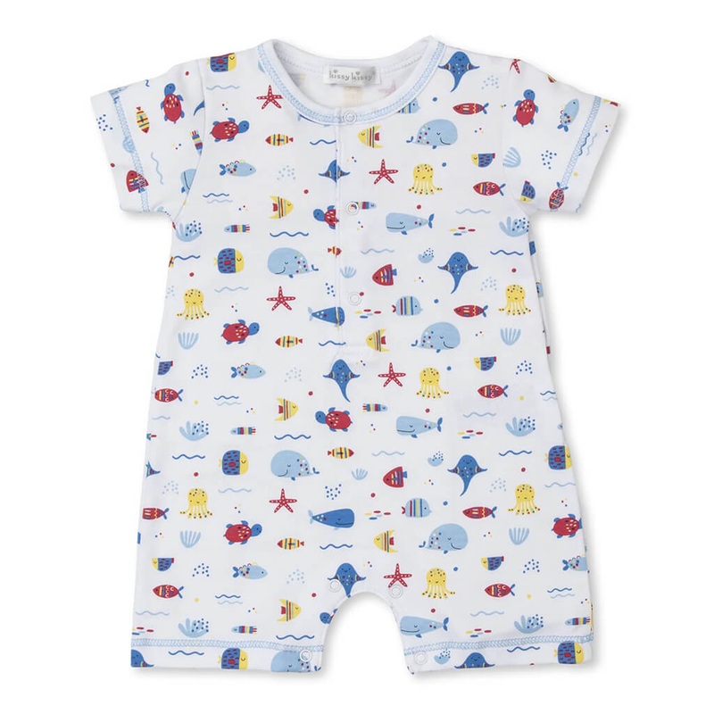 Sleeveless Playsuit – Sea Life Fun