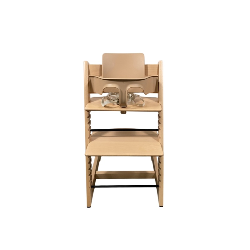 Stokke Tripp Trapp High Chair With Baby Set, Oak Natural