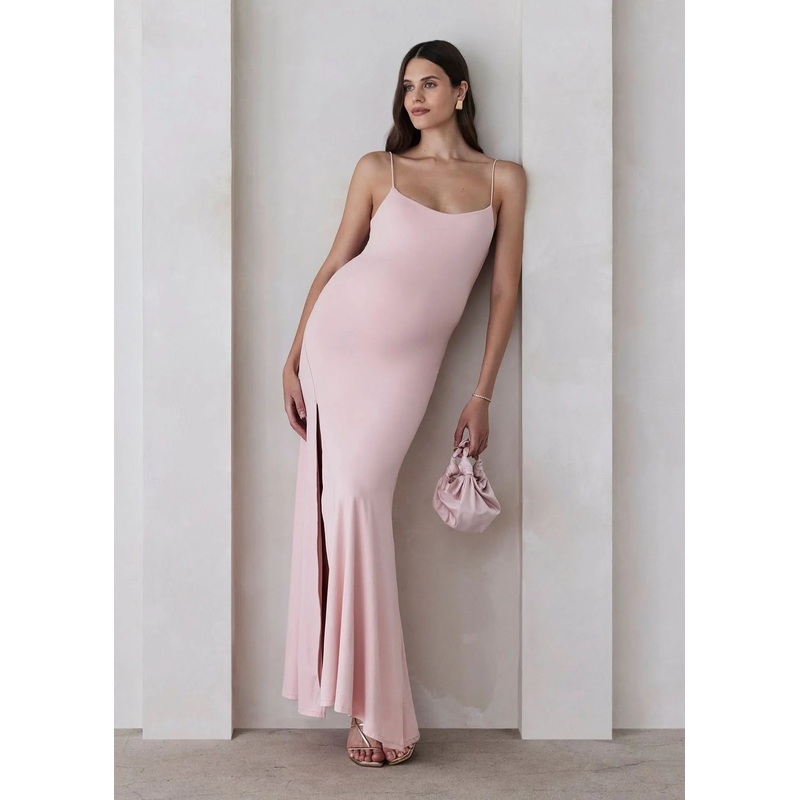 The Rosie Maternity Dress – Dusty Pink