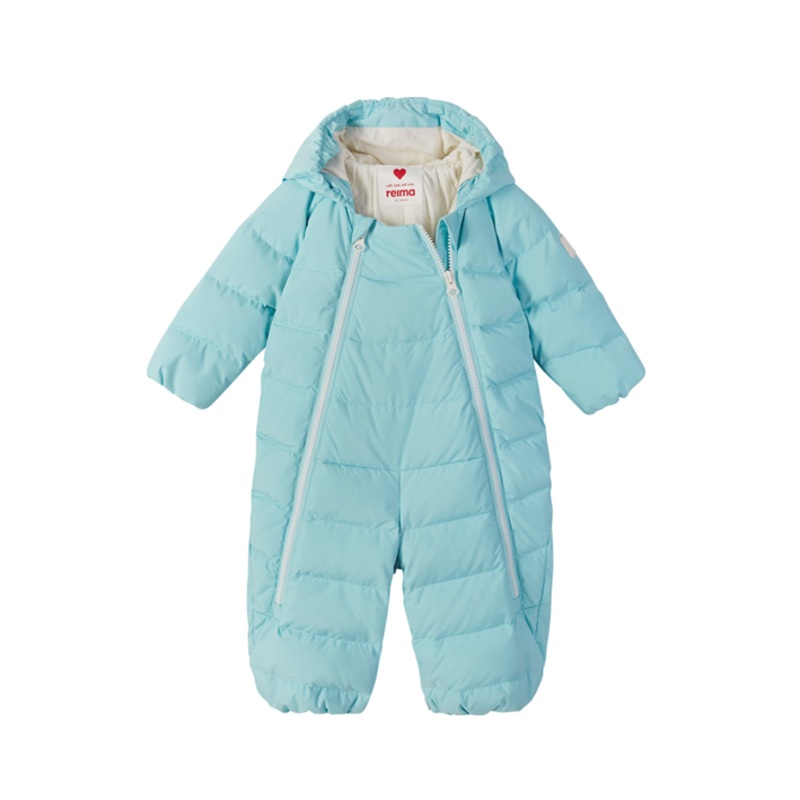 Tilkkanen Baby Coffee Bean Down Bunting – Light Turquoise