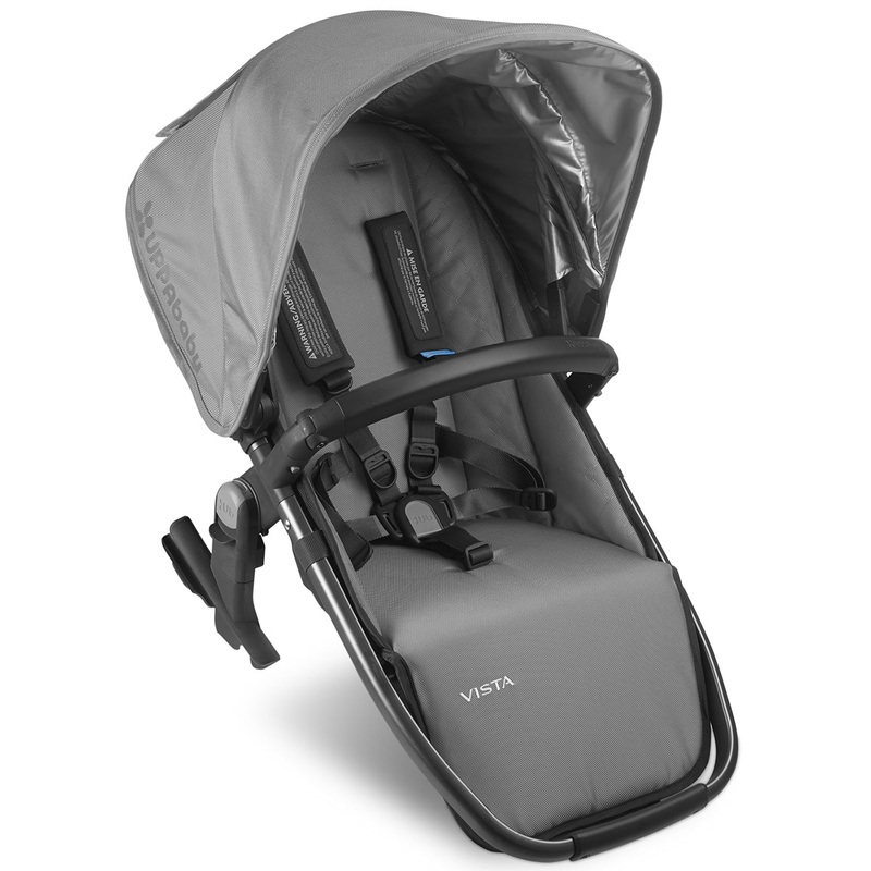UPPAbaby VISTA 2015 RumbleSeat – Pascal (Grey/Carbon)