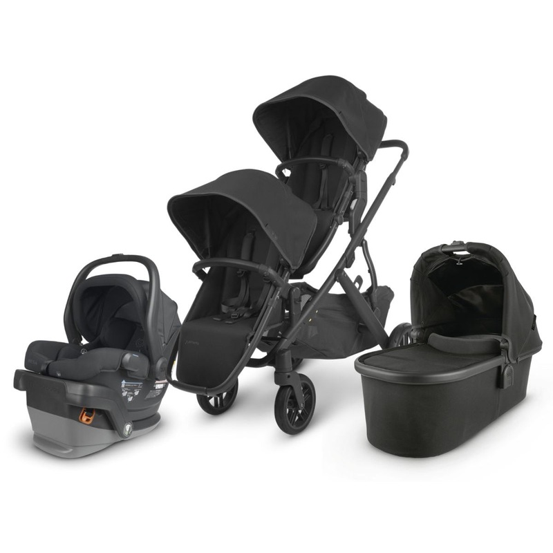 UPPAbaby VISTA V2 Double Stroller + MESA V2 Travel System Bundle – Jake / Jake
