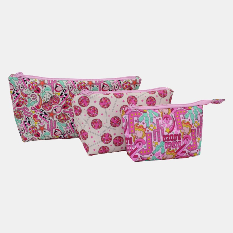 Disco Rodeo Make-Up Rectangular Bags