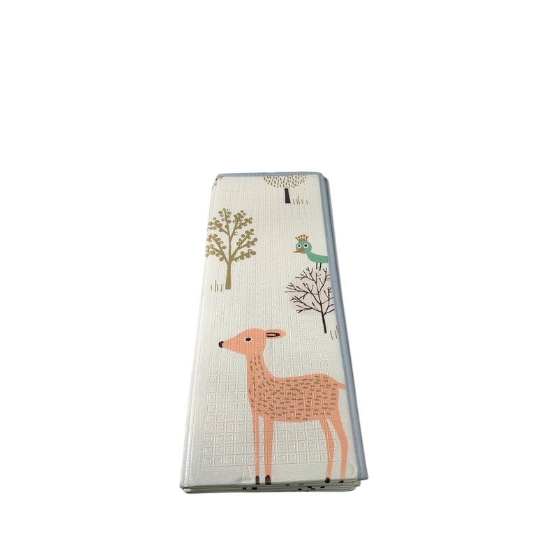 Flying Fish Playpen, 59 x 59in, Forest Animals/Bicycling Elephants