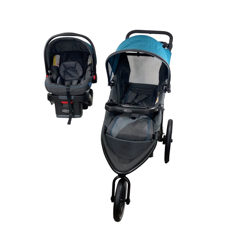 Graco FastAction Jogger LX Travel System, Seaton, 2024