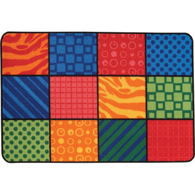 KID$ Value Rugs, Patterns at Play, 3′ x 4’6″