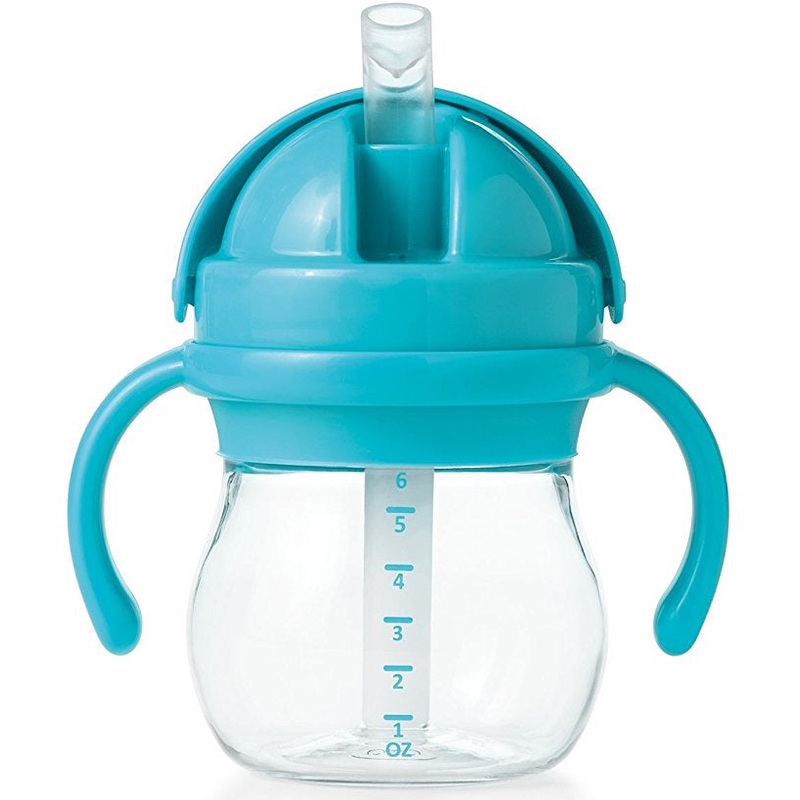 OXO Tot Transitions Straw Cup with Handles, 6 oz – Aqua