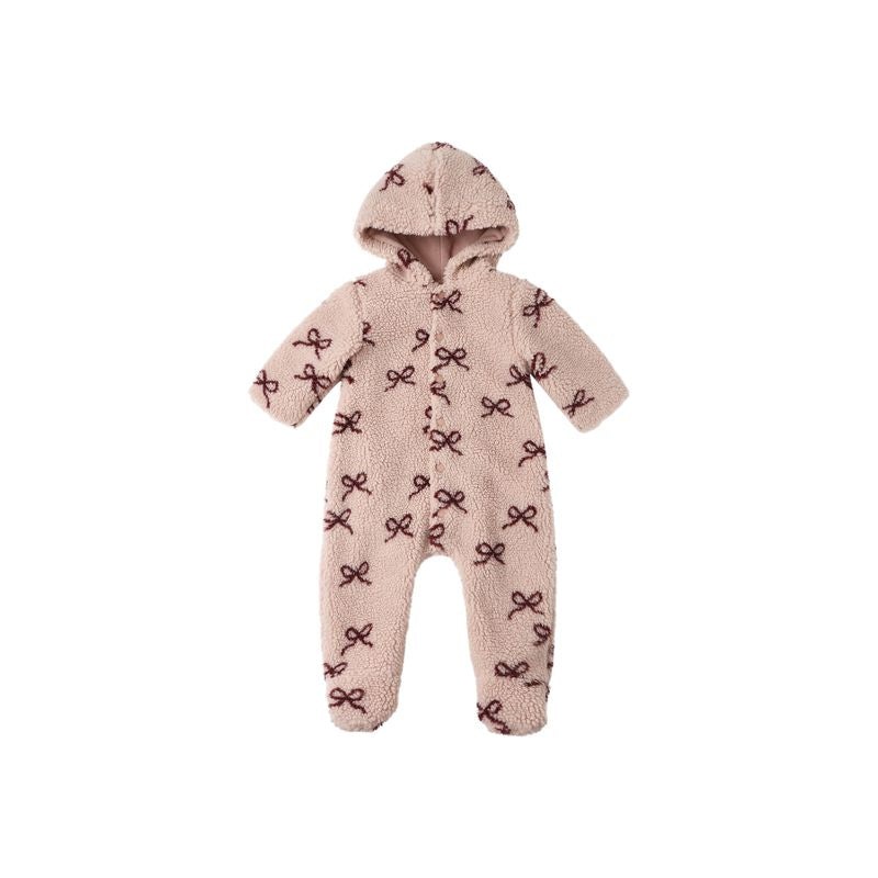 Rylee + Cru Fleece Jumpsuit || Bows