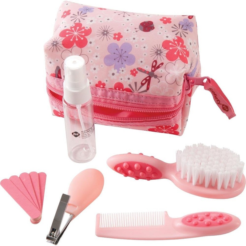 Safety 1st Baby’s 1st Grooming Kit, 10pc – Pink