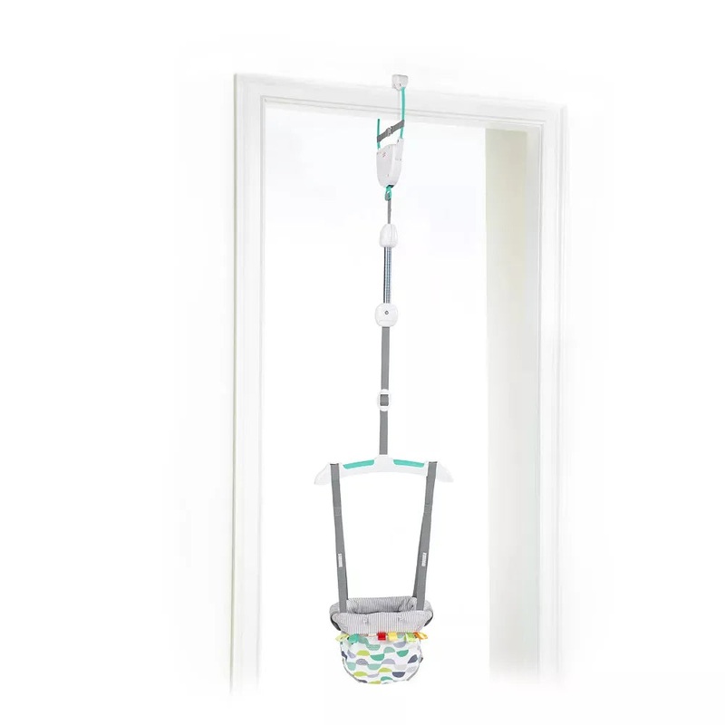 Taggies Door Jumper – Gray