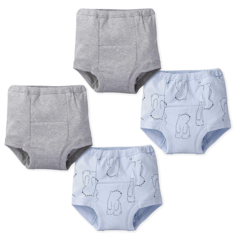 4-Pack Baby Boys’ Bear Training Pants