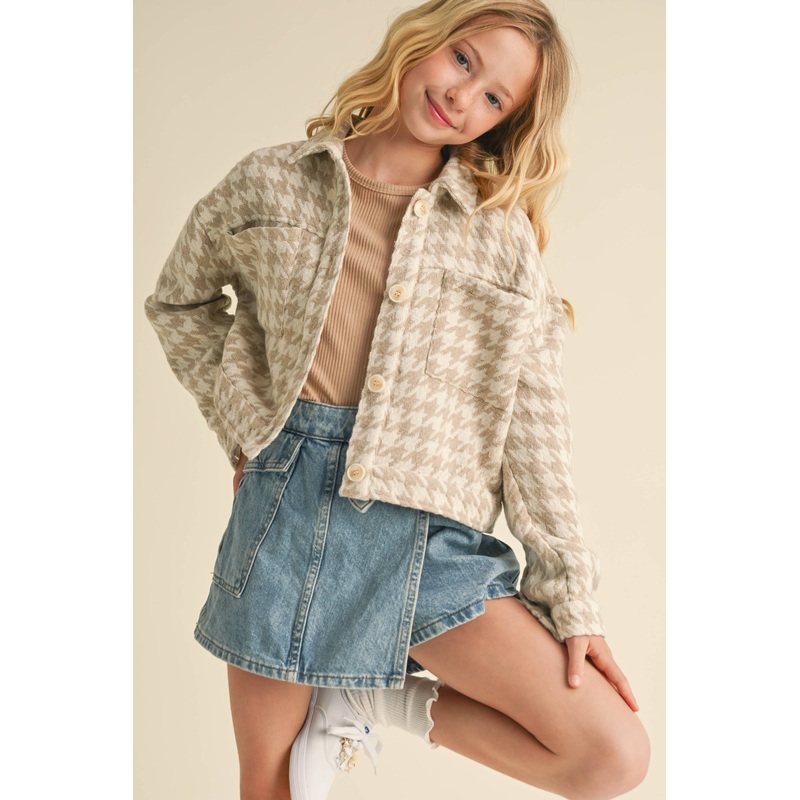 Heart And Arrow Cropped Trucket Jacket