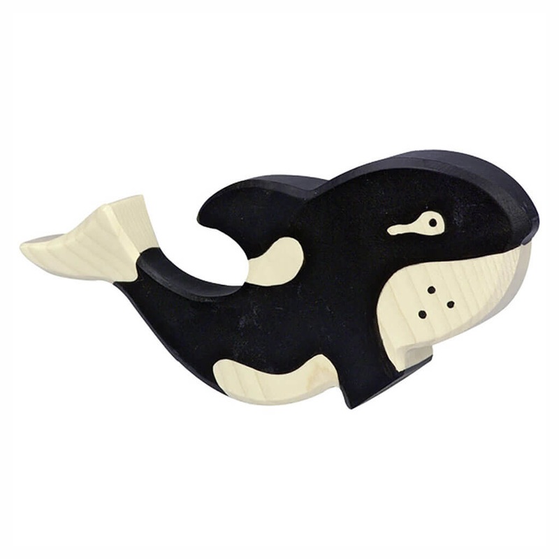 Holztiger Wooden Animal Orca Whale