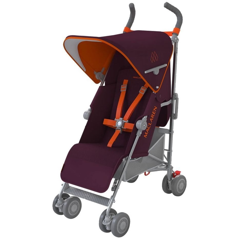 Maclaren 2016/2017 Quest Stroller – Plum/Marmalade