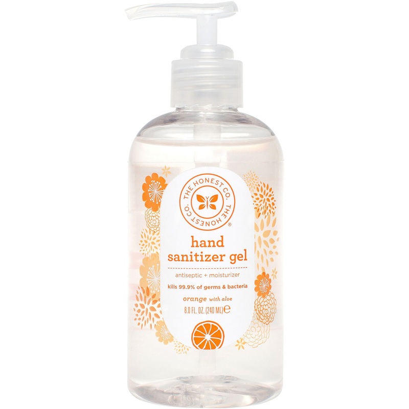 The Honest Company Hand Sanitizer Gel, Orange – 8 oz