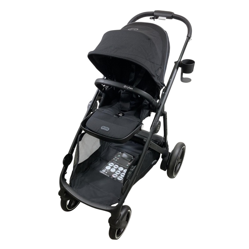 Cybex e-Gazelle S Stroller, 2024, Black, Moon Black