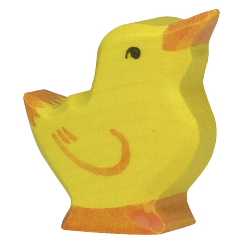 Holztiger Wooden Animal Chick Head Raised