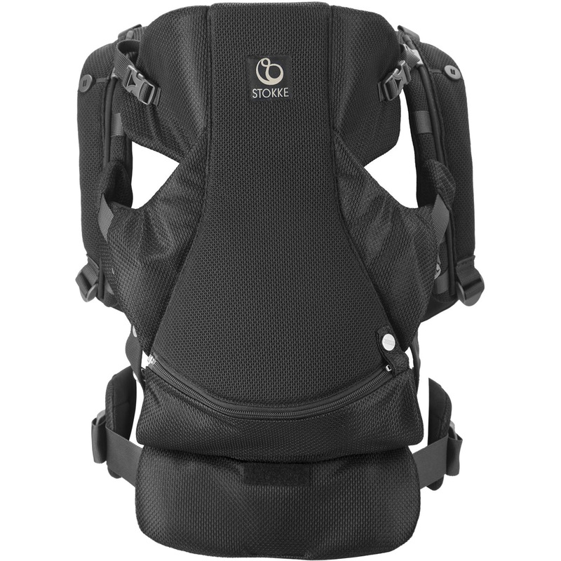 Stokke MyCarrier Front & Back Infant Carrier – Black Mesh