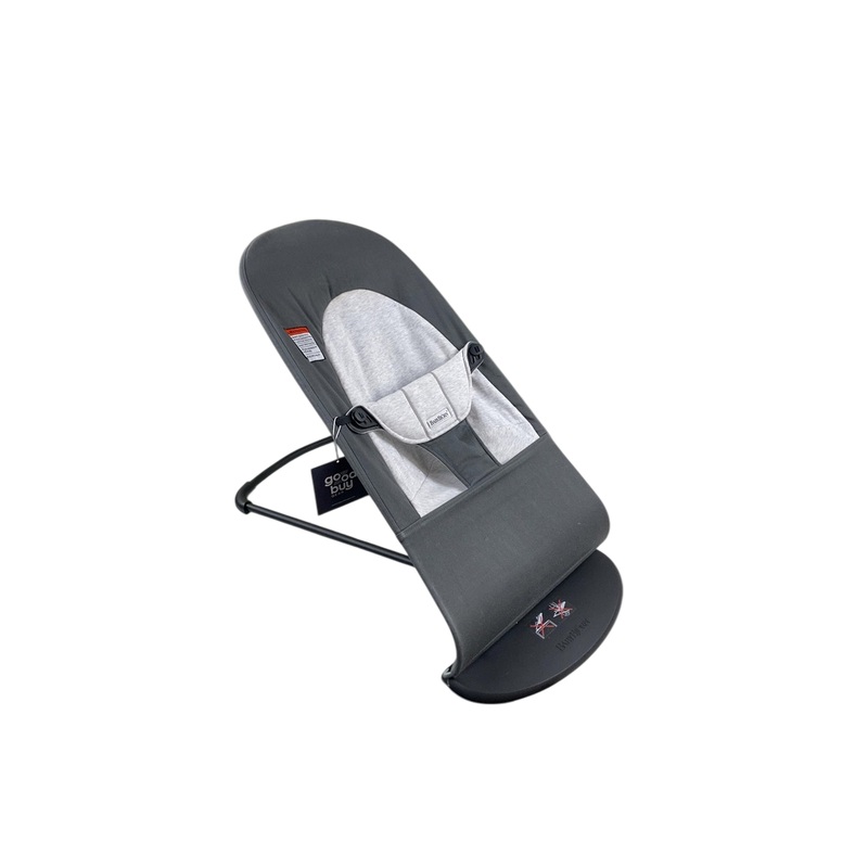 BabyBjorn Bouncer Balance, Black Frame, Dark Gray/Gray