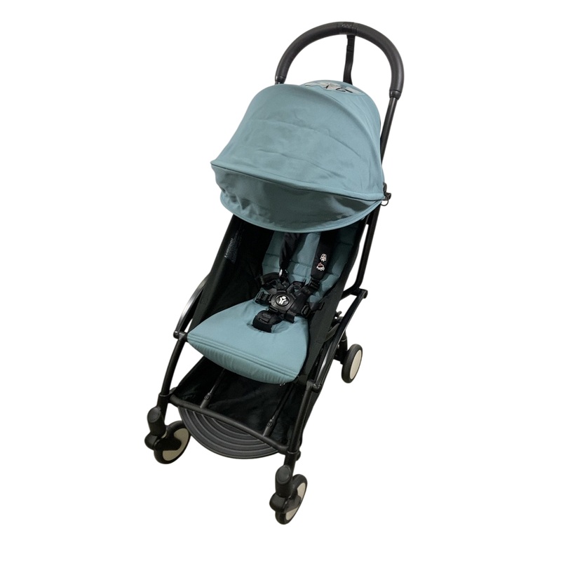 Babyzen YOYO2 Complete Stroller, 2022, Black with Aqua