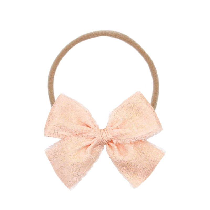 Chiffon Bow – Sorbet Shimmer Headband