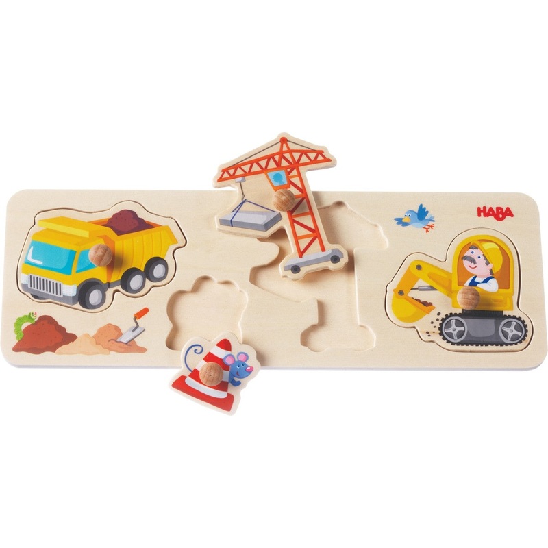 Haba Building Site Clutching Puzzle