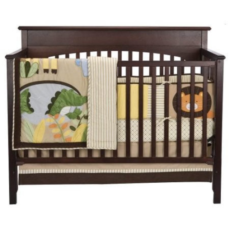 Kids Line Tiddliwinks Jungle Friends 3 Piece Crib Set
