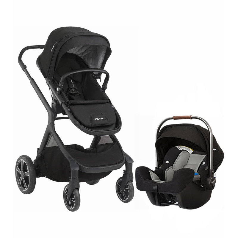 Nuna Demi Grow + Pipa Stroller – Caviar