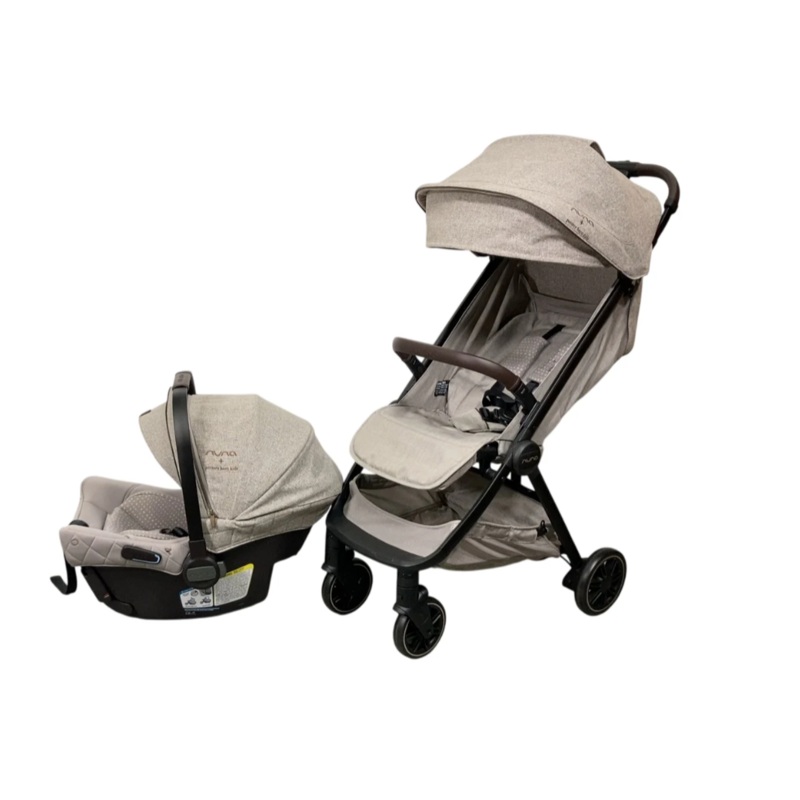 Nuna TRVL + Pipa Urbn Travel System, 2023, Droplet Dot